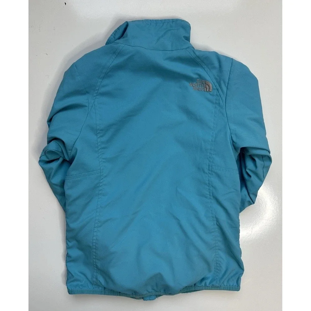 The North‎ Face Lightweight Fleece lined Softshell Fill Zip Jacket Girls M 10/12